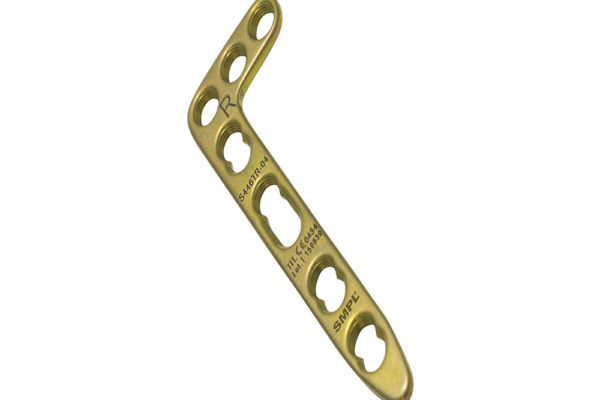 L Distal Radius Locking Plate 2.4 mm / 2.7 mm Angled I Trauma Implants I Orthopaedic Implants Manufacturer and Exporter